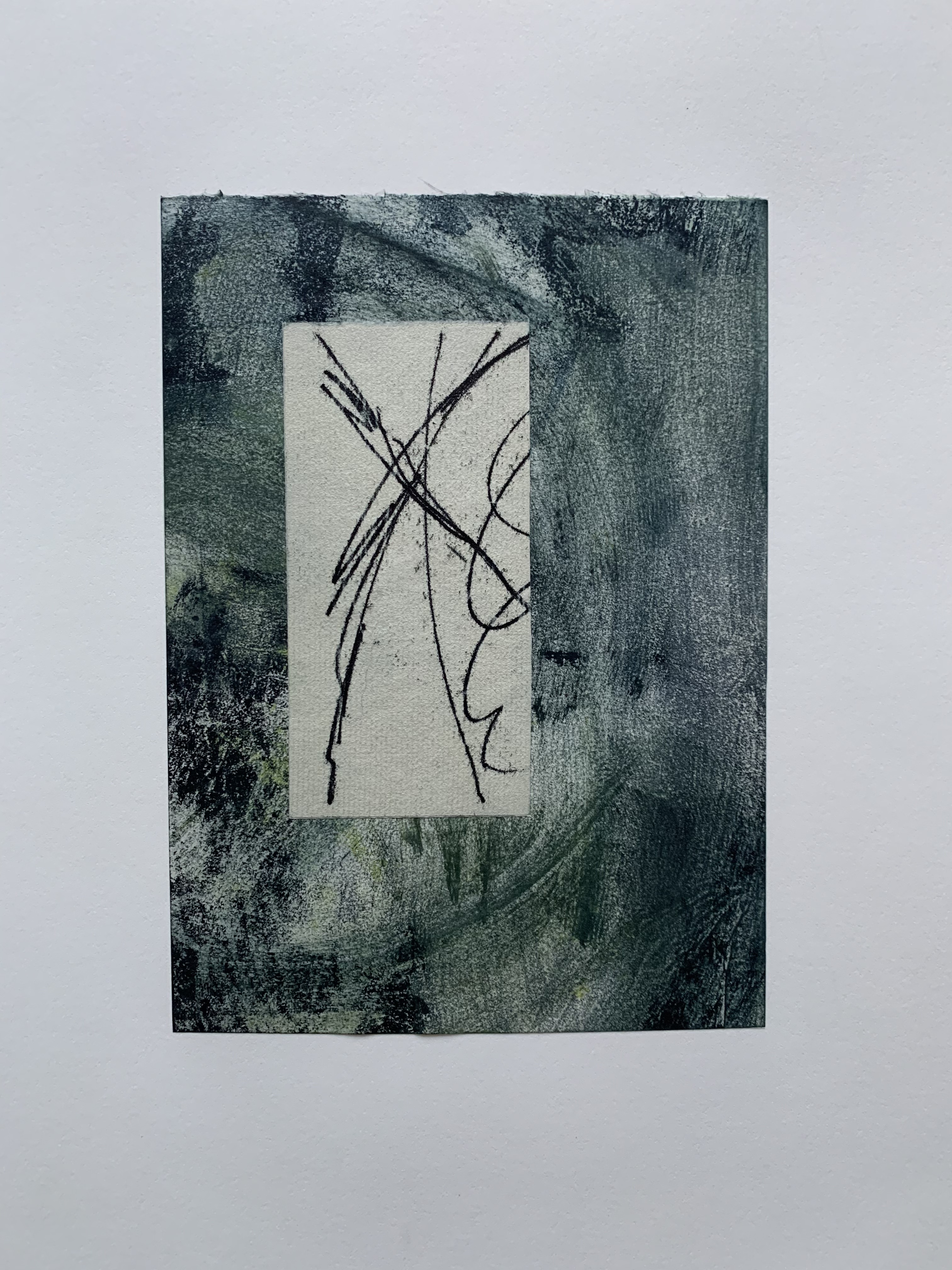 web theme 1 "Untitled 1", 14" x 11", monoprint